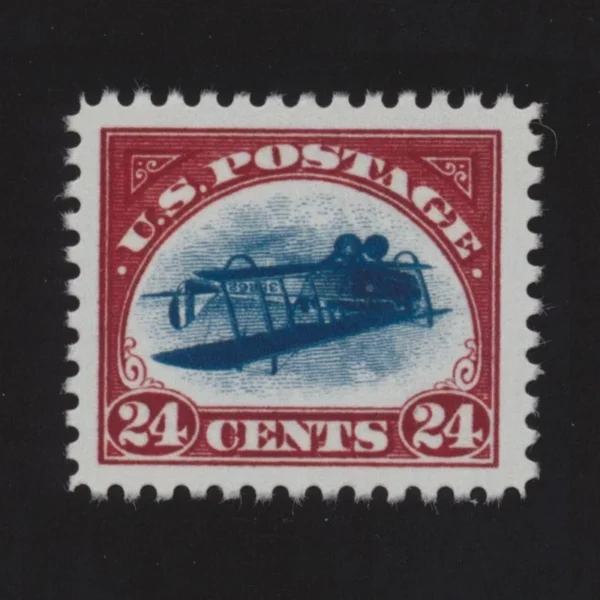Werner's REPLICA - USA 1918 - 24-cent airmail , Inverted Jenny